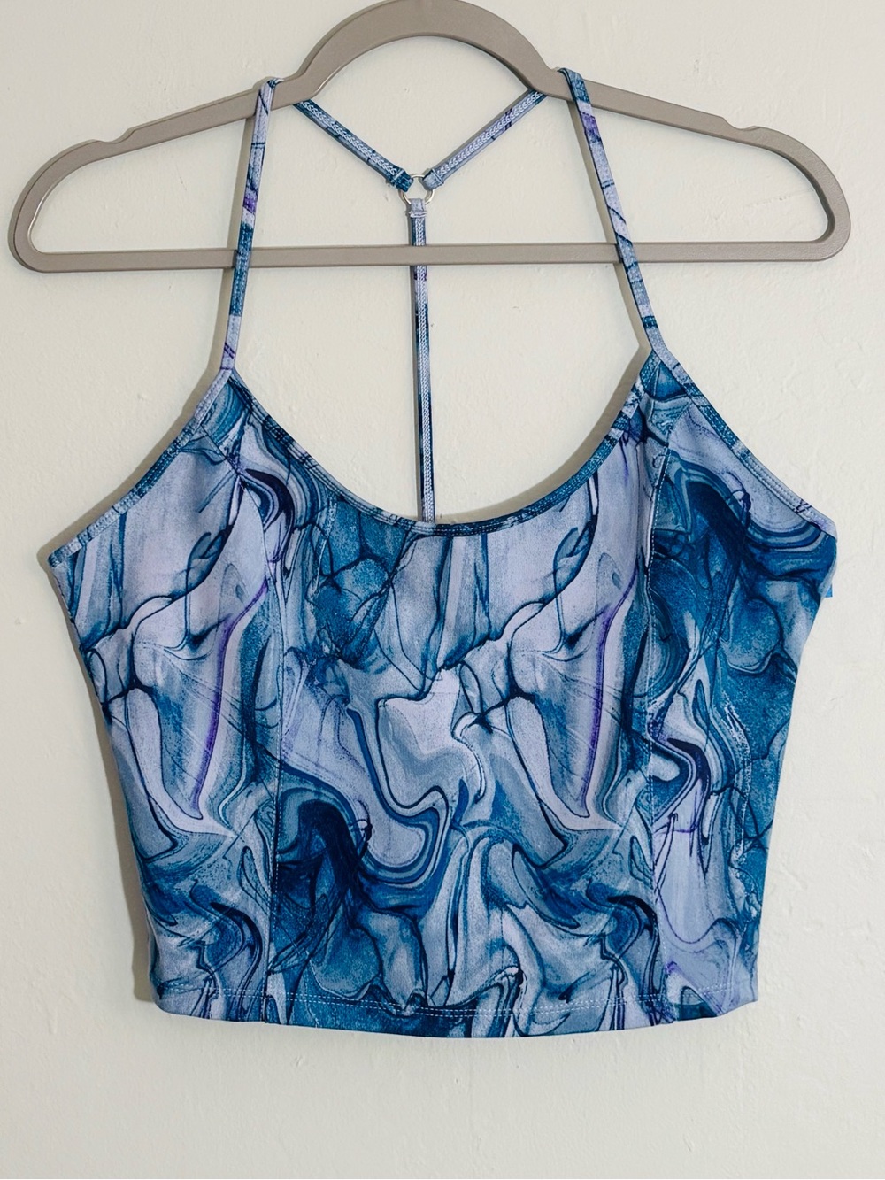 Victoria’s Secret blue marbled cami top L